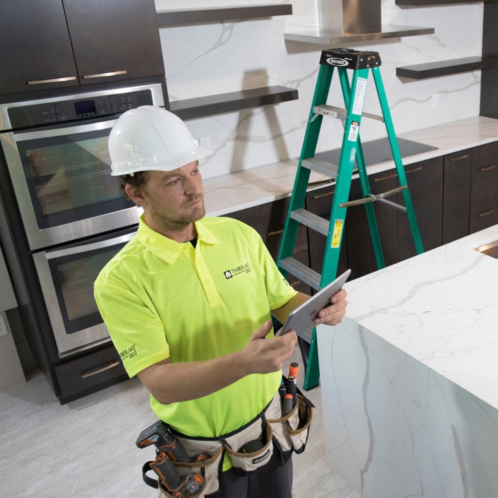 Timberlake Employee in Kitchen